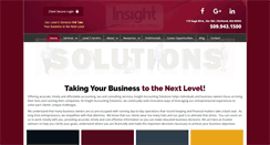 Desktop Screenshot of insightaccountingsolutions.com
