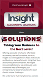 Mobile Screenshot of insightaccountingsolutions.com